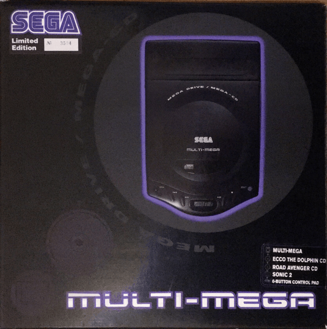 Sega Multi-Mega System box art for Sega Mega CD